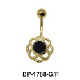 Black Agate Belly Piercing BP-1788