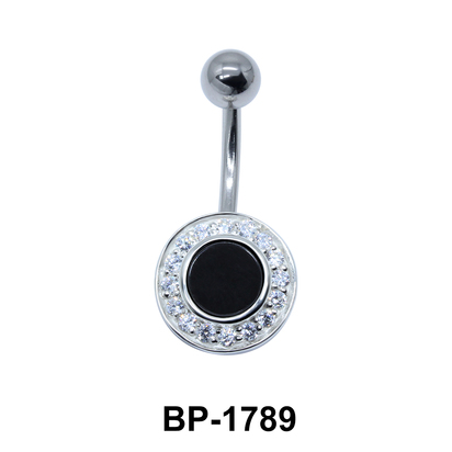 Black Agate Belly Piercing BP-1789