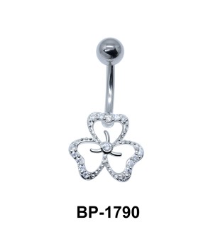 Clover Leaf Belly Piercing BP-1790