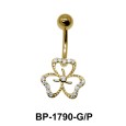 Clover Leaf Belly Piercing BP-1790