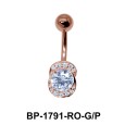 Multiple Stones Belly Piercing BP-1791