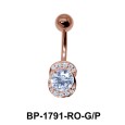 Multiple Stones Belly Piercing BP-1791