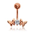 Beautiful Butterfly Belly Piercing BP-1816