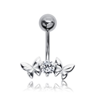 Beautiful Butterfly Belly Piercing BP-1816