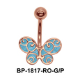 Butterfly Belly Piercing BP-1817