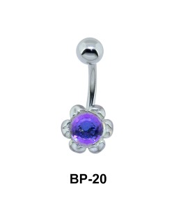 Flower Shaped Belly Piercing BP-20