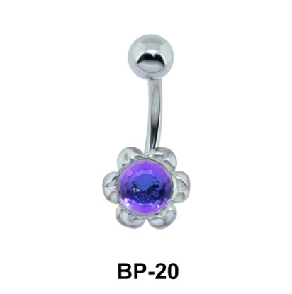 Flower Shaped Belly Piercing BP-20