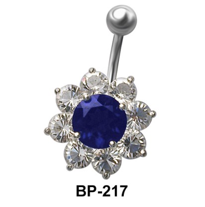 Flower Shaped Belly Piercing BP-217