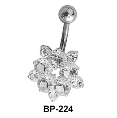 Flower Shaped Belly Piercing BP-224