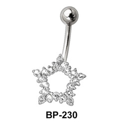 Star Shaped Belly Piercing BP-230