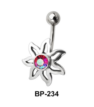 Flower Shaped Belly Piercing BP-234