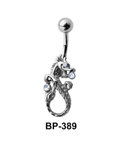 Dragon Shaped Belly Piercing BP-389