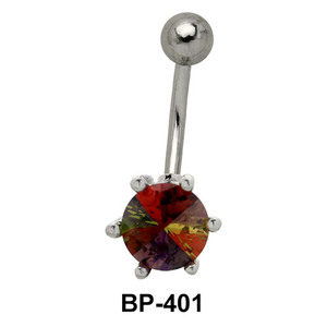 Rainbow Stone Belly Piercing BP-401