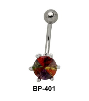 Rainbow Stone Belly Piercing BP-401