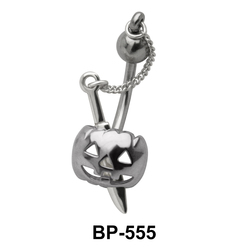 Sword in Halloween Mask belly Piercing BP-555