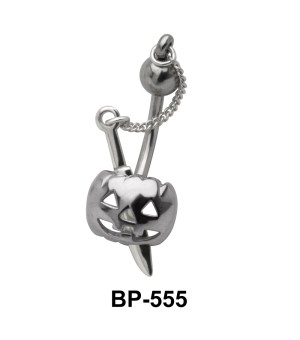 Sword in Halloween Mask belly Piercing BP-555