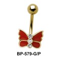 Butterfly Belly Piercing BP-579