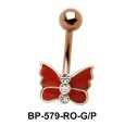 Butterfly Belly Piercing BP-579