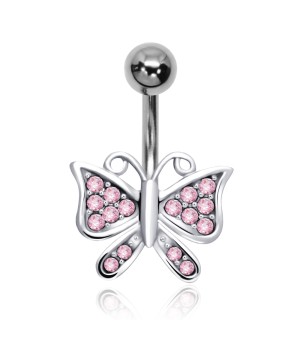 Butterfly Shaped Belly Piercing BP-581