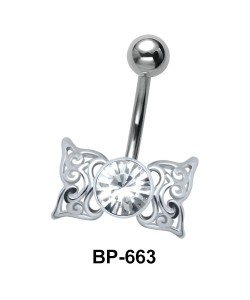 Butterfly Wings Belly Piercing BP-663