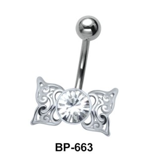 Butterfly Wings Belly Piercing BP-663