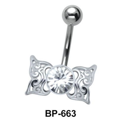 Butterfly Wings Belly Piercing BP-663