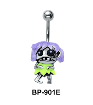 Funny Zombie Belly Piercing BP-901E