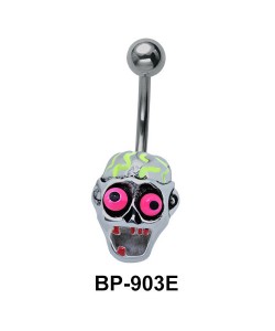Funny Ghost Belly Piercing BP-903E