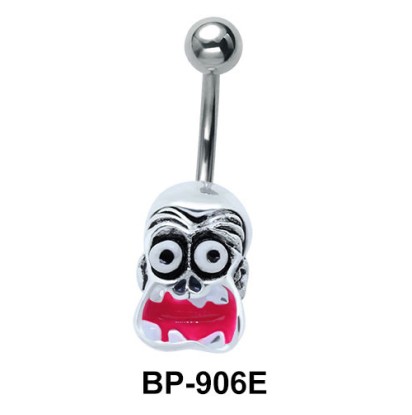 Weird Face Designed Belly Piercing BP-906E