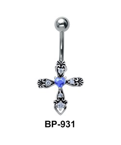 Cross Belly Piercing BP-931