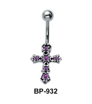 Cross Belly Piercing BP-932