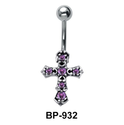 Cross Belly Piercing BP-932