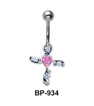 Cross Belly Piercing BP-934