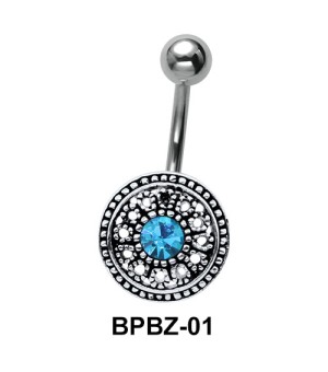 Glamorous Designer Belly Piercing BPBZ-01