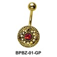 Glamorous Designer Belly Piercing BPBZ-01