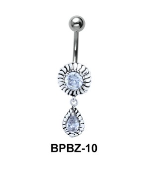 Blazing Stony Sun Belly Piercing BPBZ-10