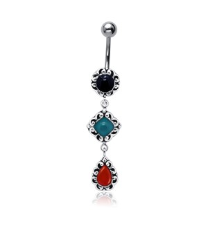 Byzantium Design Belly Piercing BPBZ-11E