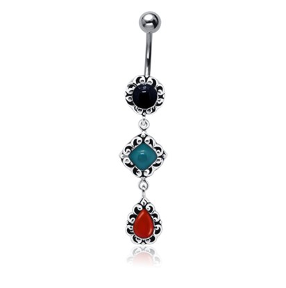 Byzantium Design Belly Piercing BPBZ-11E