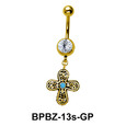 Byzantium Design Belly Piercing BPBZ-13s