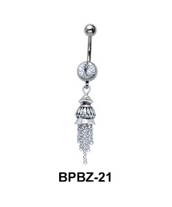 Ravishing Bell Shaped Belly Piercing BPBZ-21