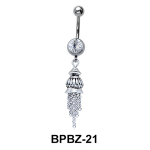 Ravishing Bell Shaped Belly Piercing BPBZ-21