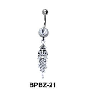 Ravishing Bell Shaped Belly Piercing BPBZ-21