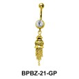 Ravishing Bell Shaped Belly Piercing BPBZ-21