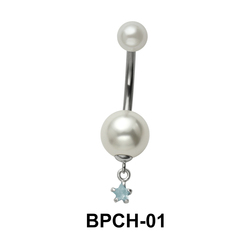 Belly Pearl with Star Attachment BPCH-01