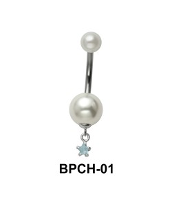 Belly Pearl with Star Attachment BPCH-01