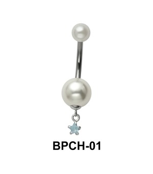 Belly Pearl with Star Attachment BPCH-01