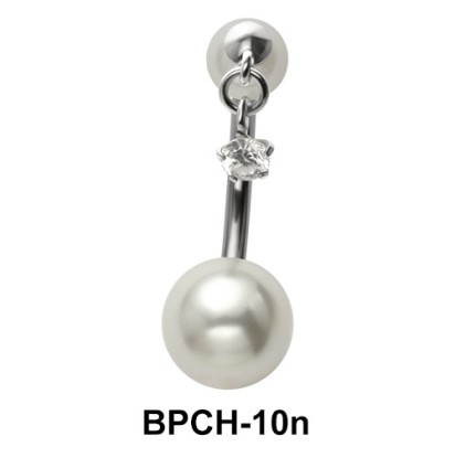 Star Shaped Belly Piercing BPCH-10n