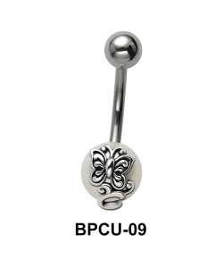 Butterfly Belly Pearl Piercing BPCU-09