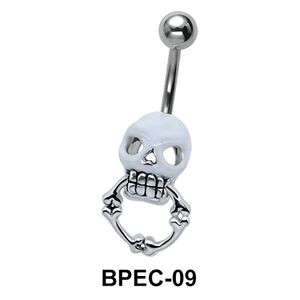 Skull Belly Piercing BPEC-09