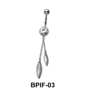 Belly Icicle Piercing BPIF-03